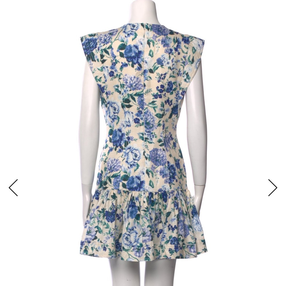Zimmermann Moncur Flounce Mini Dress - Picture 3 of 8